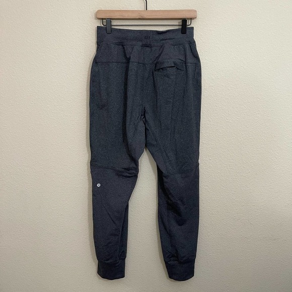 Lululemon Intent Jogger 30" Luon Drawstring Pants Heathered Nautical Navy Small - Picture 12 of 15